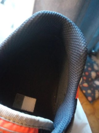 Zapatillas deportivas Munich negras y naranjas