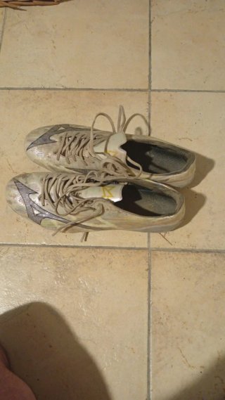 Scarpe da calcio Mizuno silver/white