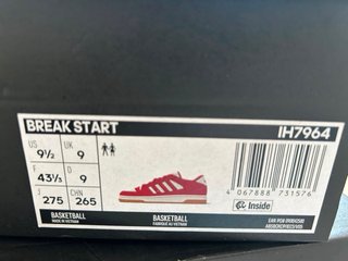 Zapatillas Adidas Rojas y Beige