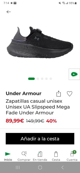 Zapatillas Under Armour SlipSpeed Mega Fade Unisex