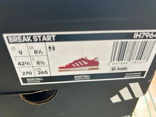 Zapatillas Adidas Rojas y Blancas