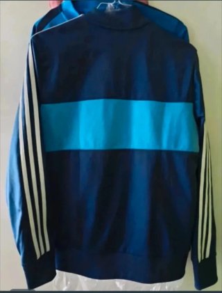 Sudadera Adidas Talla S Azul Marino/Turquesa