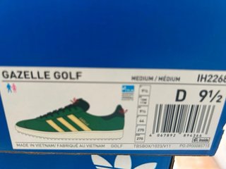 Zapatillas Adidas Gazelle Verde y Amarillo