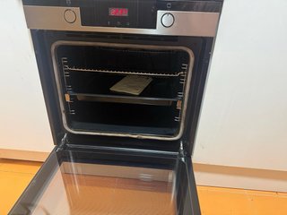 Horno eléctrico con accesorios