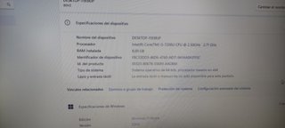 Portátil Lenovo 17 Core i5 7ª Gen 8GB RAM