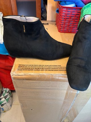Botas Prada ante negras