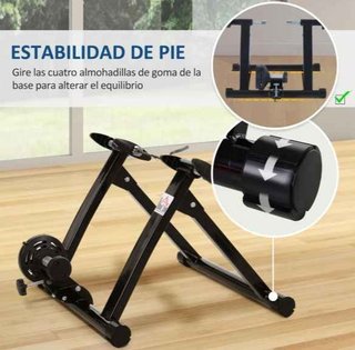Rodillo de Bicicleta Entrenamiento Plegable