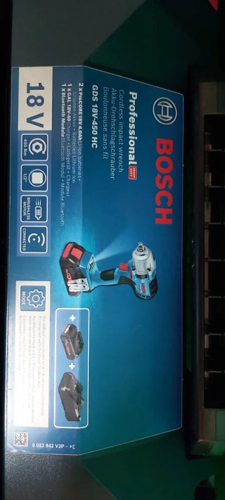 Bosch Professional 18V System atornillador de impa
