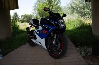 Suzuki GSX-R 1000 Azul/Blanco