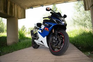 Suzuki GSX-R 1000 Azul/Blanco