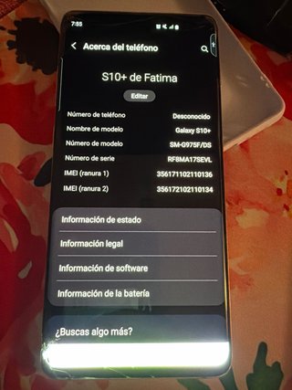 Samsung Galaxy S10 Plus   3 Fundas y Cargador