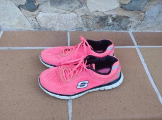 Zapatillas Skechers Mujer Talla 40 Rosa