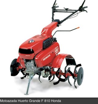 Motocultor Honda F810 6v con remolque basculante