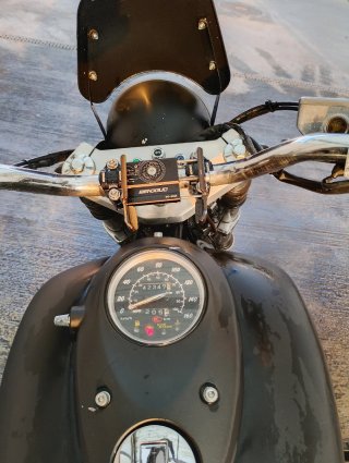 Kymco Venox 250 Cruiser Negra