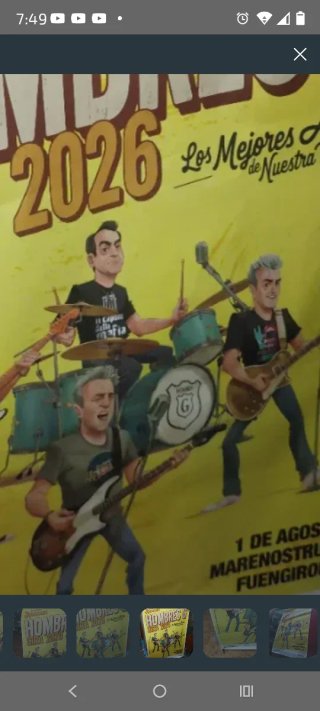 Cartel Hombres G Gira 2026