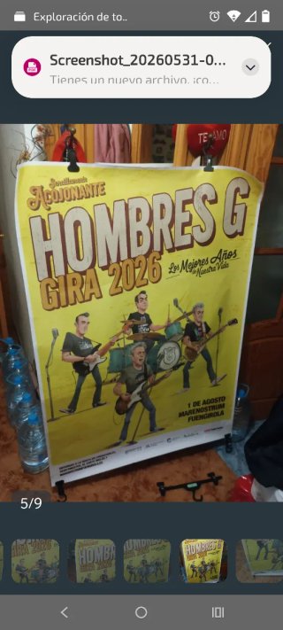 Cartel Hombres G Gira 2026