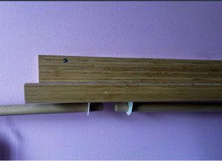 Estante Ikea Bambú con barra