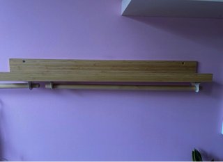 Estante Ikea Bambú con barra