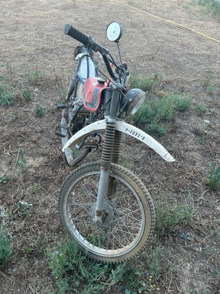 Montesa Enduro 74 Roja y Blanca CON PAPELES