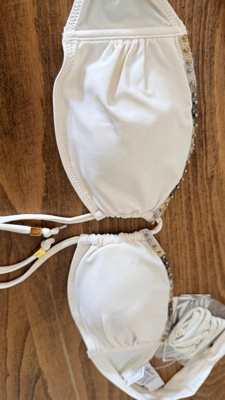 Top bikini Women's Secret 85B blanco