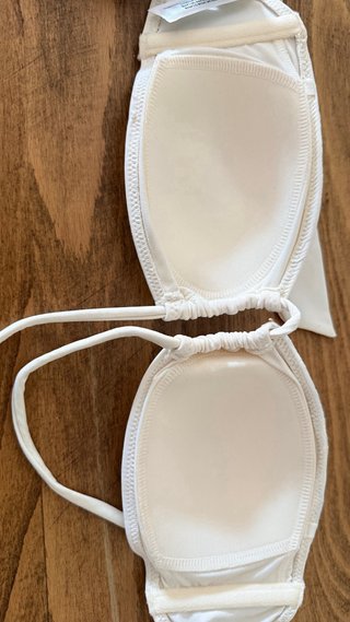 Top bikini Women's Secret 85B blanco