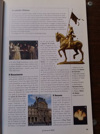 parigi gli itinerari di dove con portachiavi paris