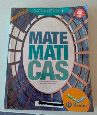 Matemáticas 1 Bachillerato Nueva etapa Bruño Ed...