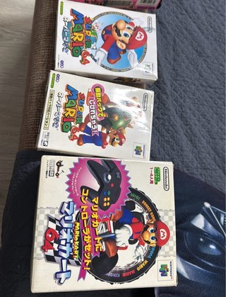 Lote Super Mario 64 N64 (Japón) completos
