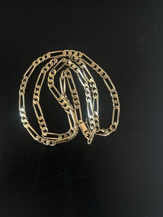 Cadena Cartier Oro 18kt Figaro 3+1