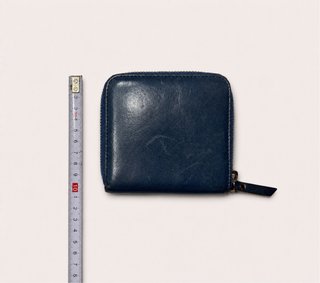 Cartera Tous Piel Azul Compacta
