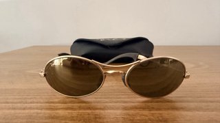 Gafas de Sol Ray-Ban Oval Vintage Oro B&L USA