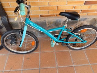 Bicicleta Infantil Btwin Azul