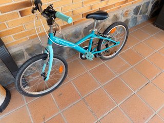 Bicicleta Infantil Btwin Azul