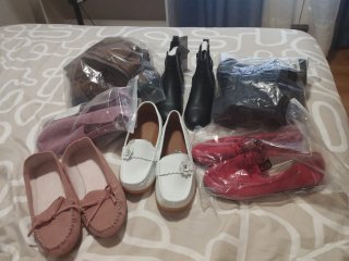 Lote Zapatos Mocasines Botines