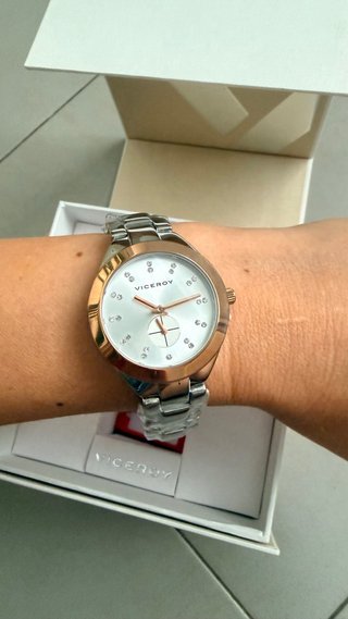 Reloj Viceroy Mujer Oro rosa y Plata