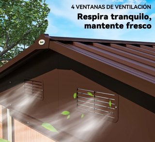 Caseta Jardín Exterior 4,84m²