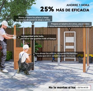 Caseta Jardín Exterior 4,84m²