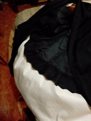 Conjunto Baturra Negro y Beige