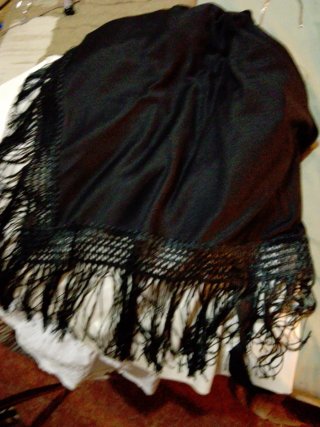 Conjunto Baturra Negro y Beige