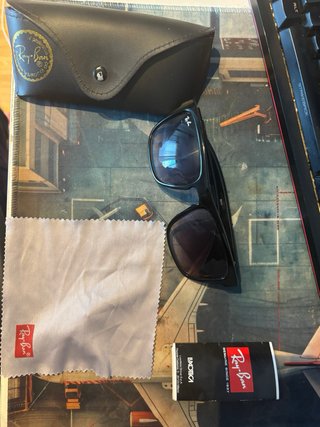 Gafas de Sol Ray-Ban Negras Marrones