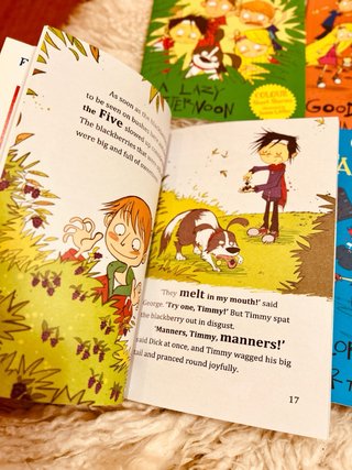 (5-8años)Enid Blyton – Famous Five (Libros 1-4)