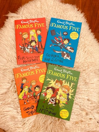 (5-8años)Enid Blyton – Famous Five (Libros 1-4)