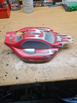 Carcasas coche radio control gasolina