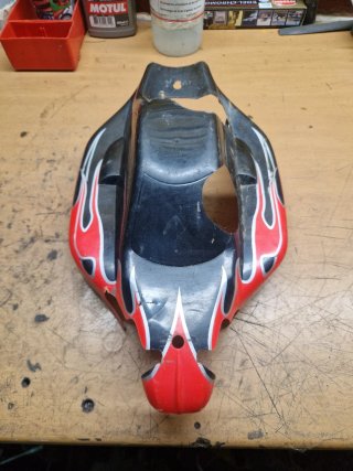 Carcasas coche radio control gasolina