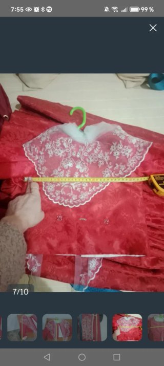 Traje de Fallera Niña 5-6 Años