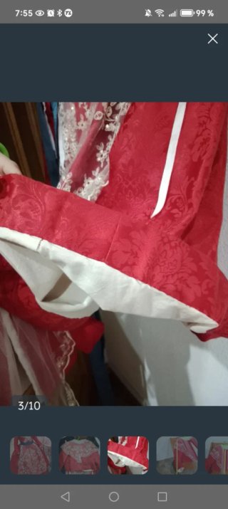 Traje de Fallera Niña 5-6 Años