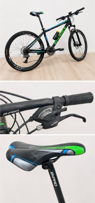 Bicicleta B-PRO MTB 650b + Guantes
