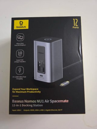 Baseus Nomos Air 12 en 1 Docking Station