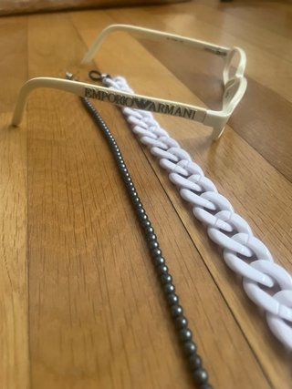 Montura Gafas Emporio Armani + 2 Cadenas