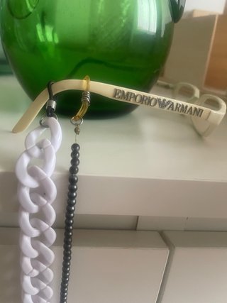 Montura Gafas Emporio Armani + 2 Cadenas
